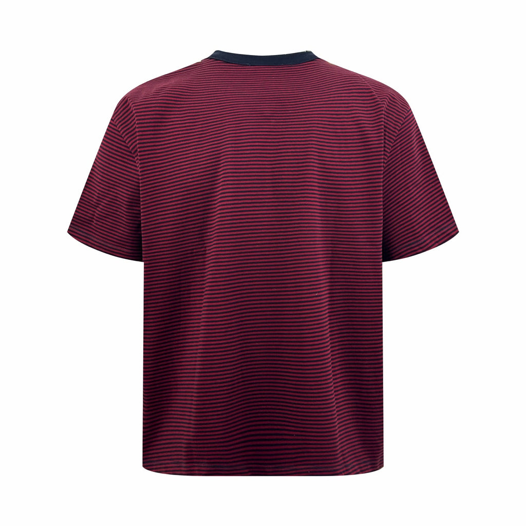 2026 New Triangle Brand Striped Pocket Short-Sleeve Shirt (CC939-A25)
