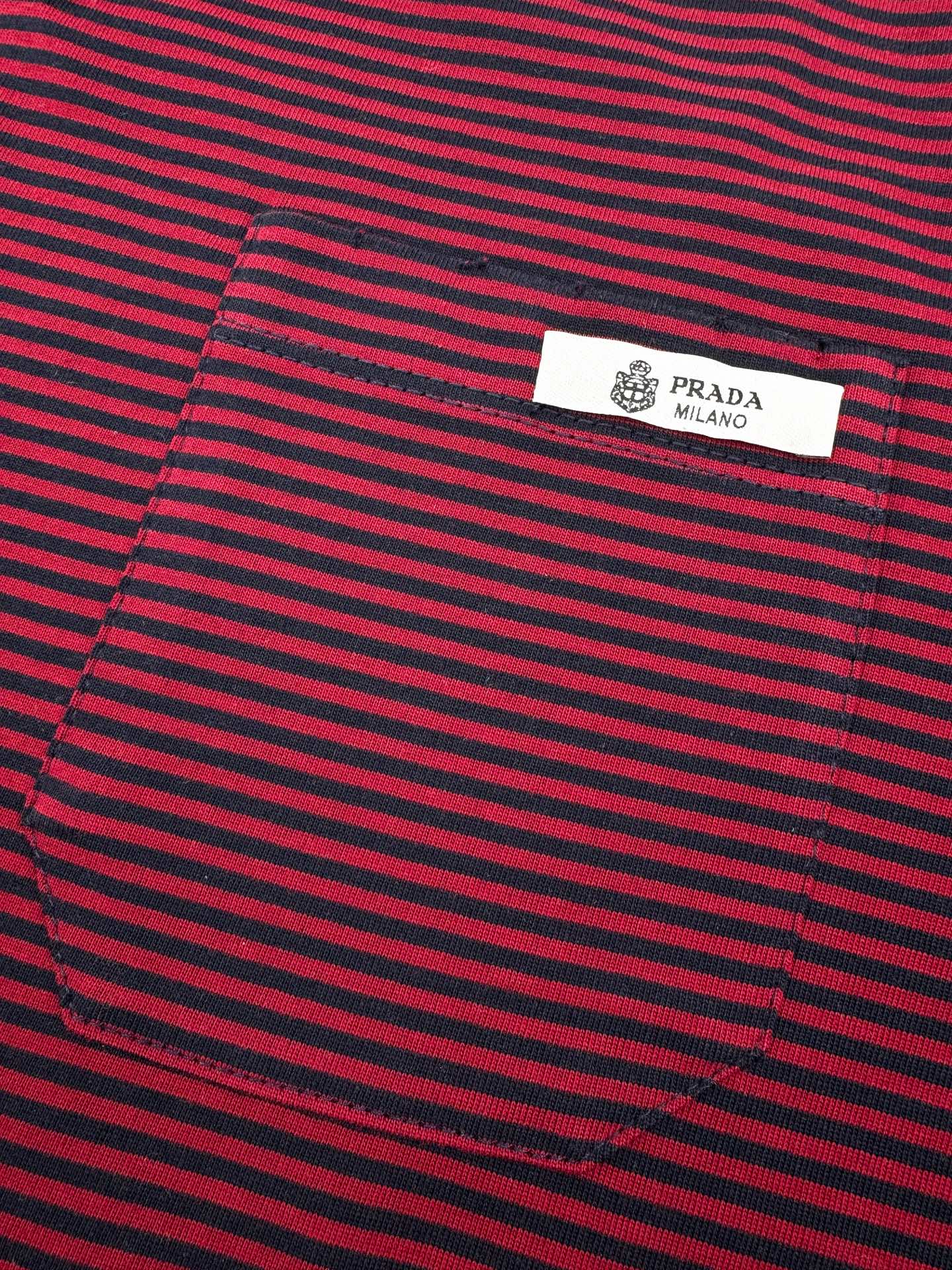 2026 New Triangle Brand Striped Pocket Short-Sleeve Shirt (CC939-A25)