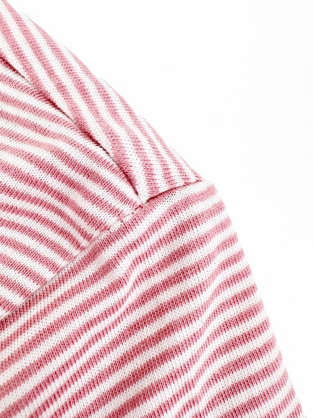 2026 Women's MM Logo Striped Long-Sleeved Shirt (FF758)