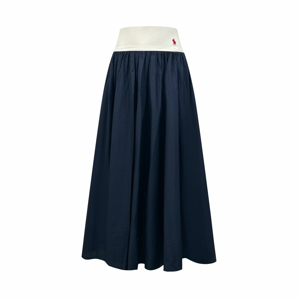 2026 Women's RL Embroidered Lace Edge Skirt (FF748)