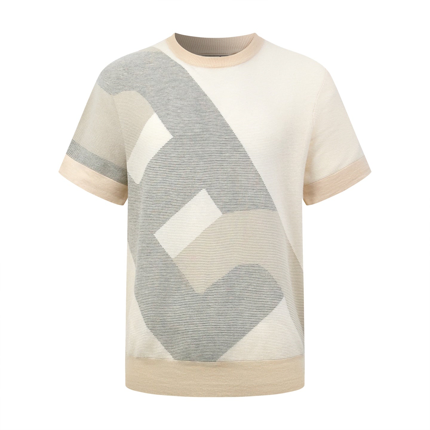 2026 New Model H Logo Plaid Short-Sleeved Sweater (AA594-A85)