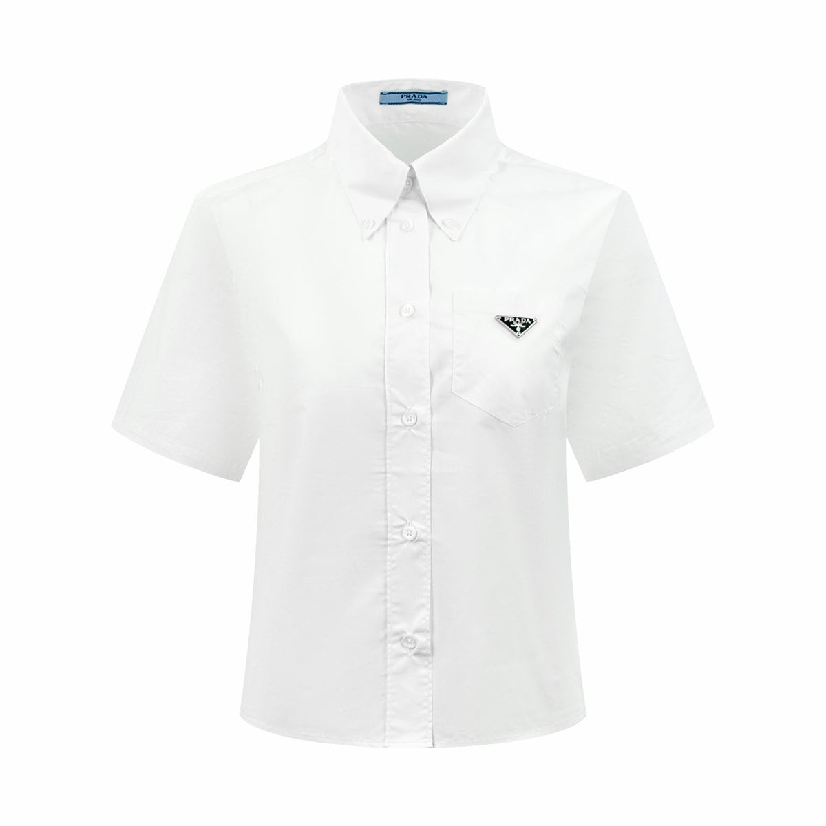 2026 Women's Triangle Brand Triangle Logo Short Shirt (EE420)