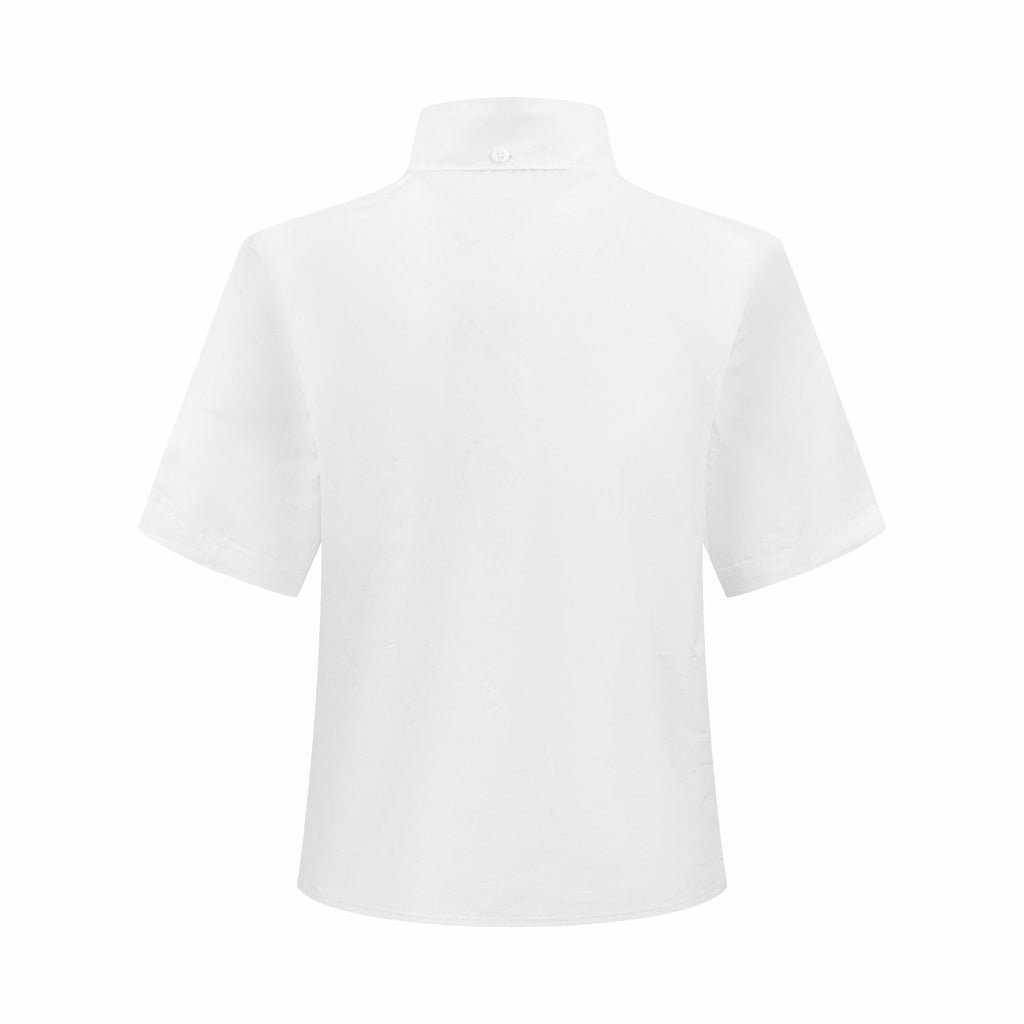 2026 Women's Triangle Brand Triangle Logo Short Shirt (EE420)