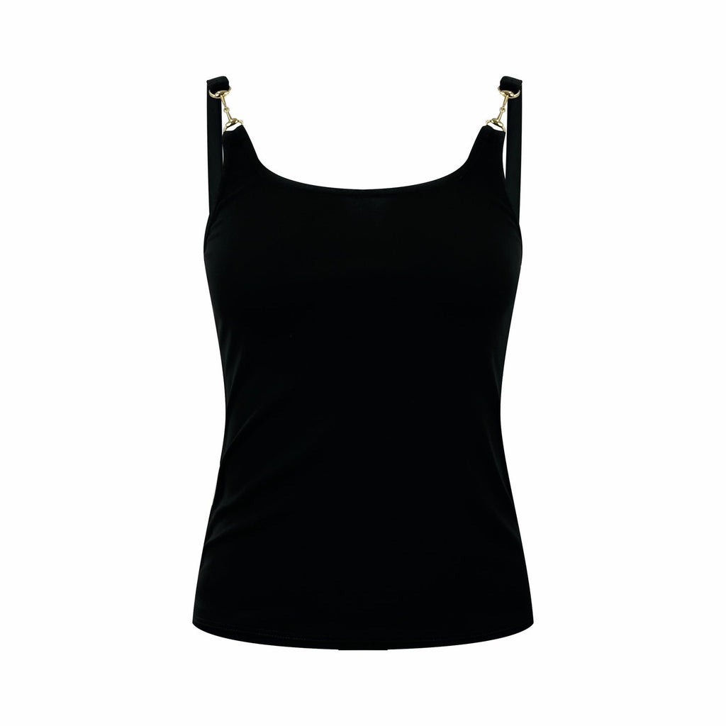 2026 Women's GU Shoulder Strap Blouse (DD141)