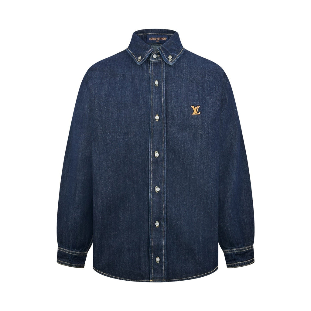 2026 new model LY logo denim shirt (BB884-B30)