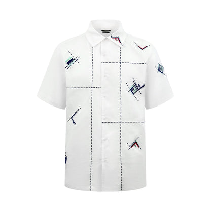 2026 New Model FF Embroidered Short-Sleeved Shirt (AA620-A90)