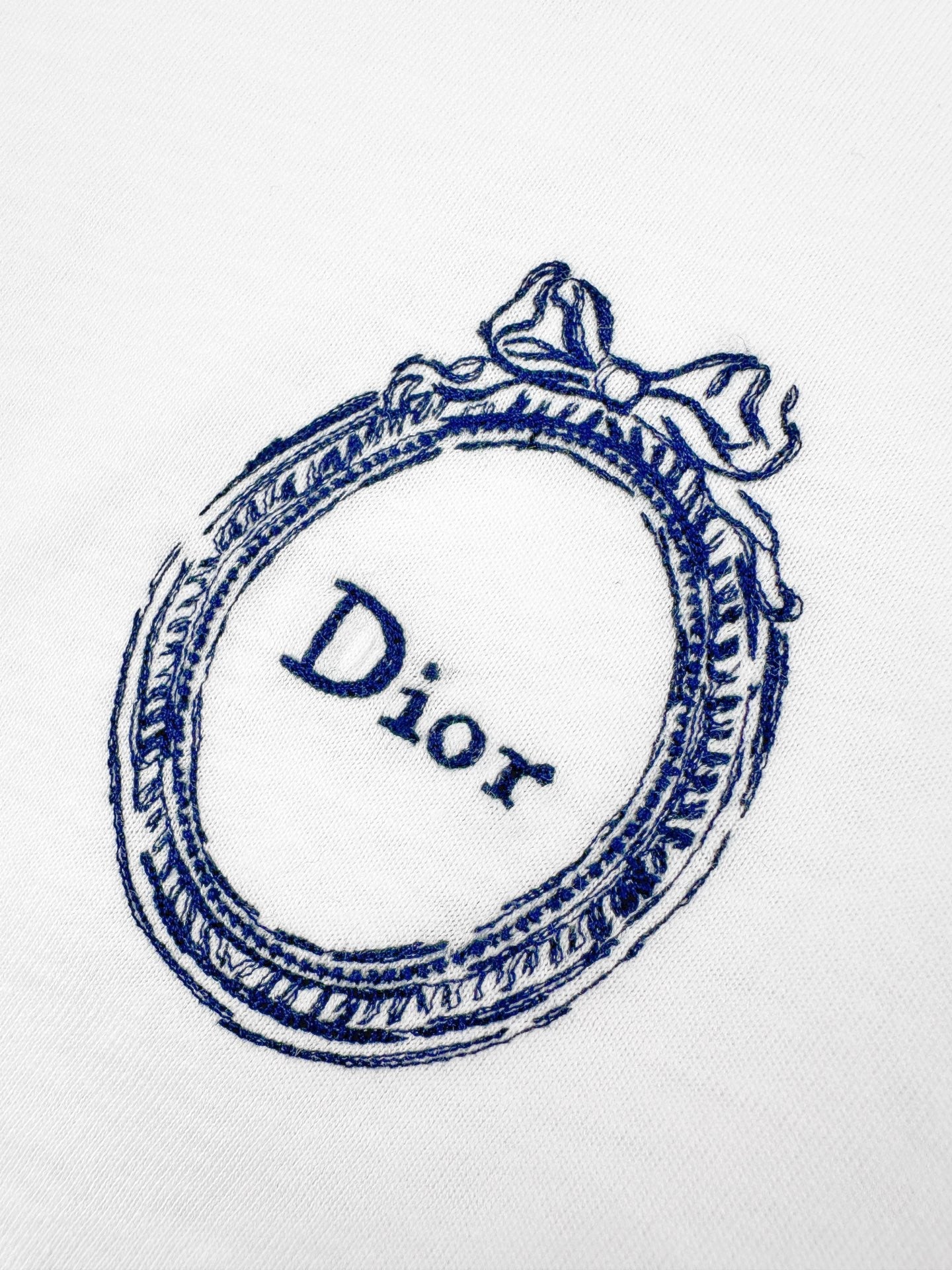 2026 Women's CD Badge Embroidered Short Sleeve (EE439)