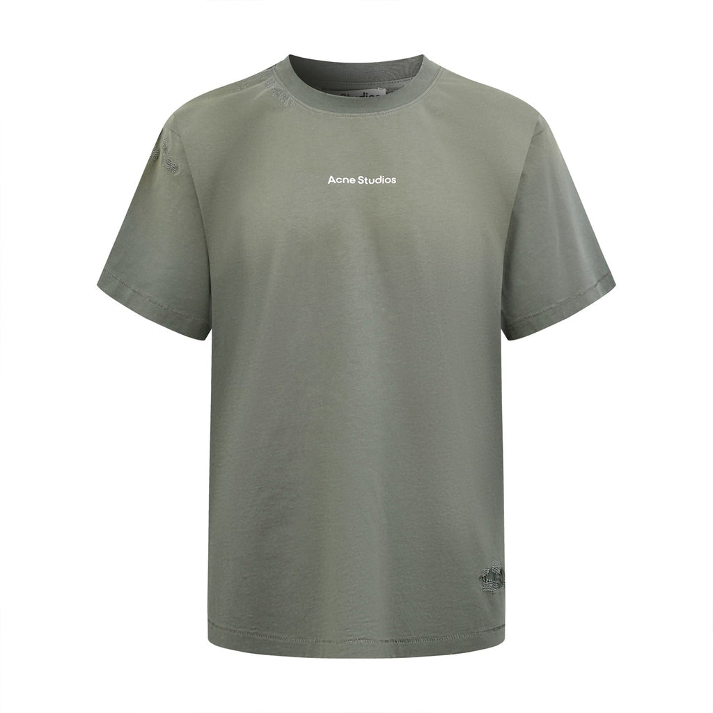 2026 New Model Acn Stencil Weathered Logo Short Sleeve (CC998-A45)