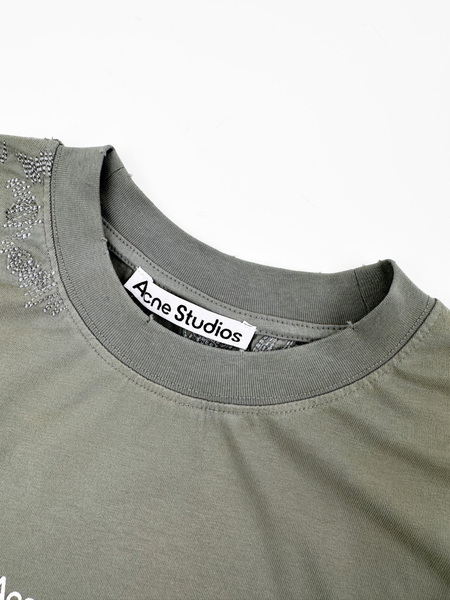 2026 New Model Acn Stencil Weathered Logo Short Sleeve (CC998-A45)