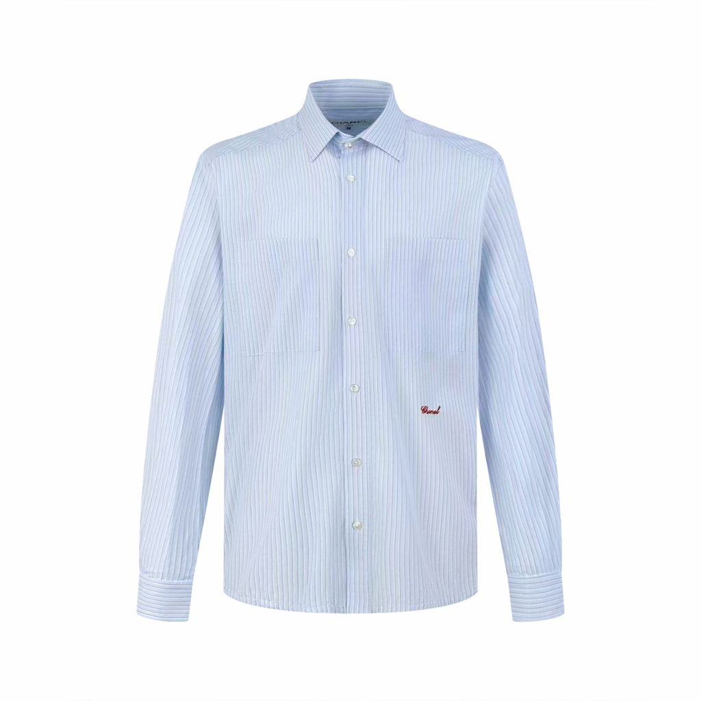 2026 Women's CC Logo Striped Shirt (FF737)
