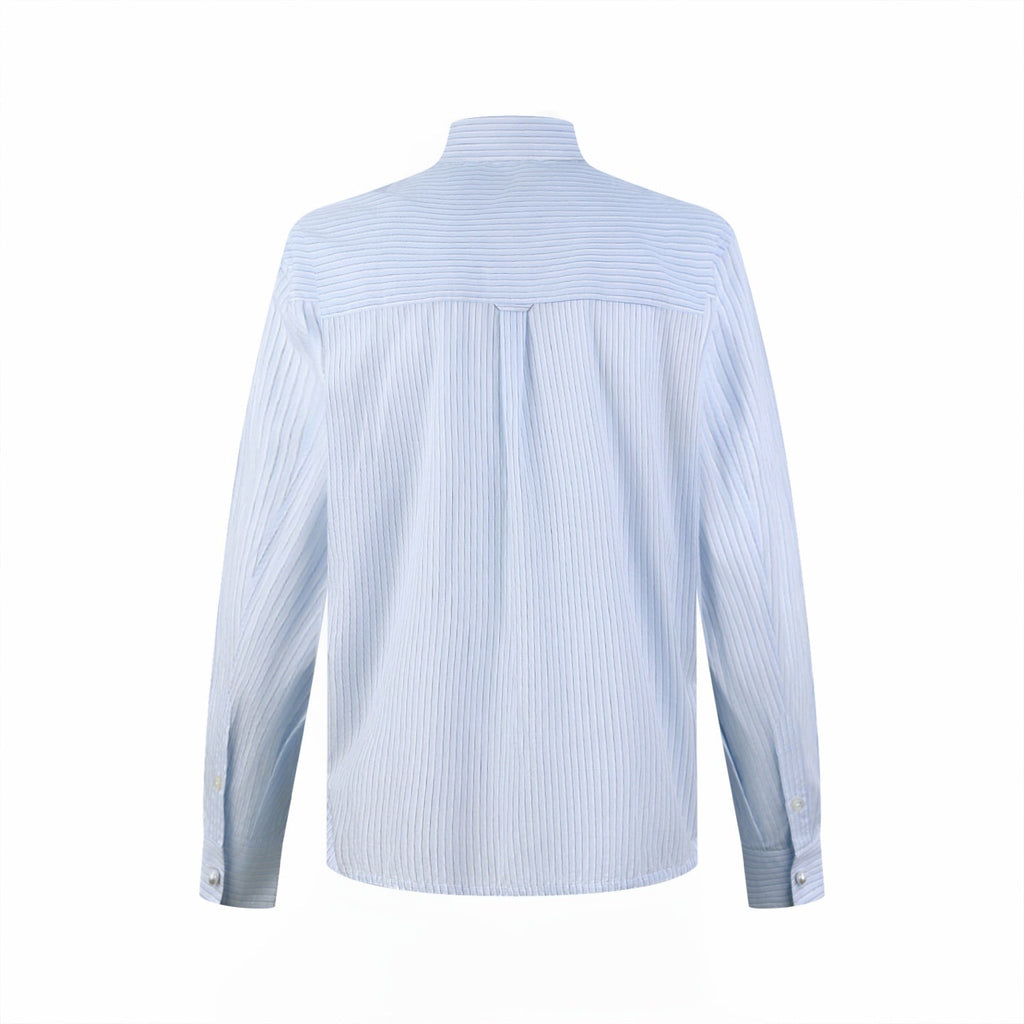 2026 Women's CC Logo Striped Shirt (FF737)