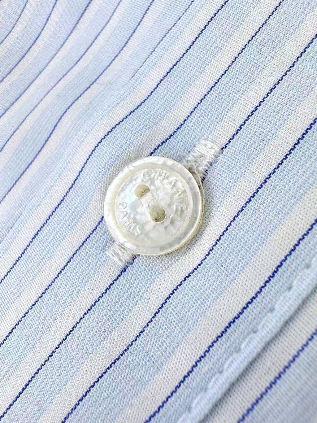 2026 Women's CC Logo Striped Shirt (FF737)