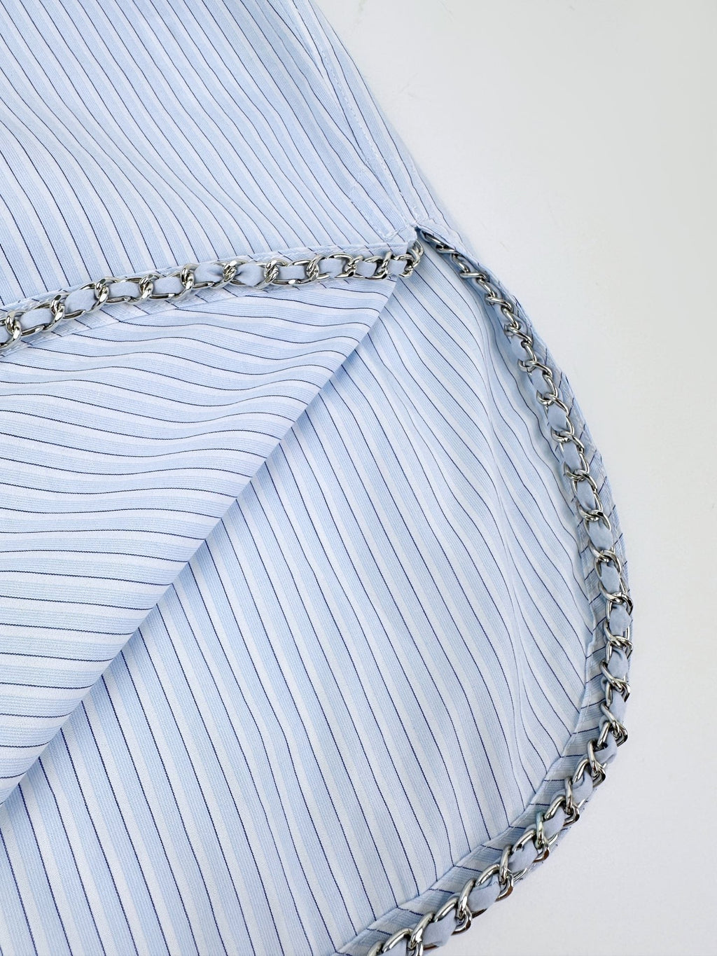 2026 Women's CC Logo Striped Shirt (FF737)