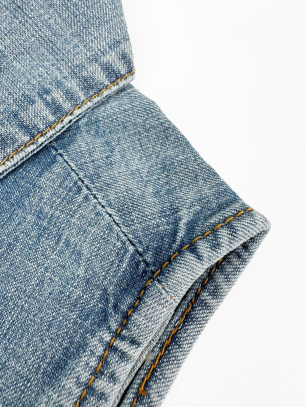 2026 Women's MM Logo Belted Denim Jacket (EE434)