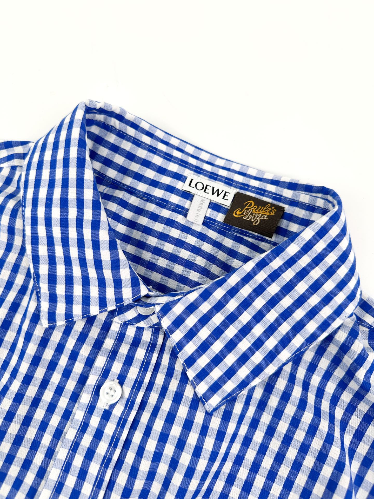 2026 New Style Way Embroidered Checkered Shirt (AA647-B30)