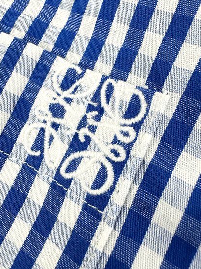 2026 New Style Way Embroidered Checkered Shirt (AA647-B30)