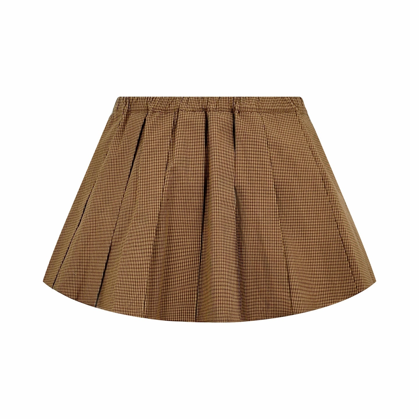 2026 Women's MM Logo Checkered Short Dress (FF768)