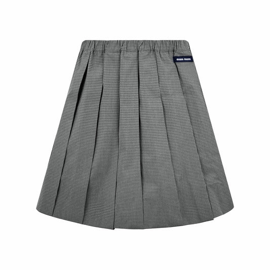 2026 Women's MM Logo Checkered Short Dress (FF767)