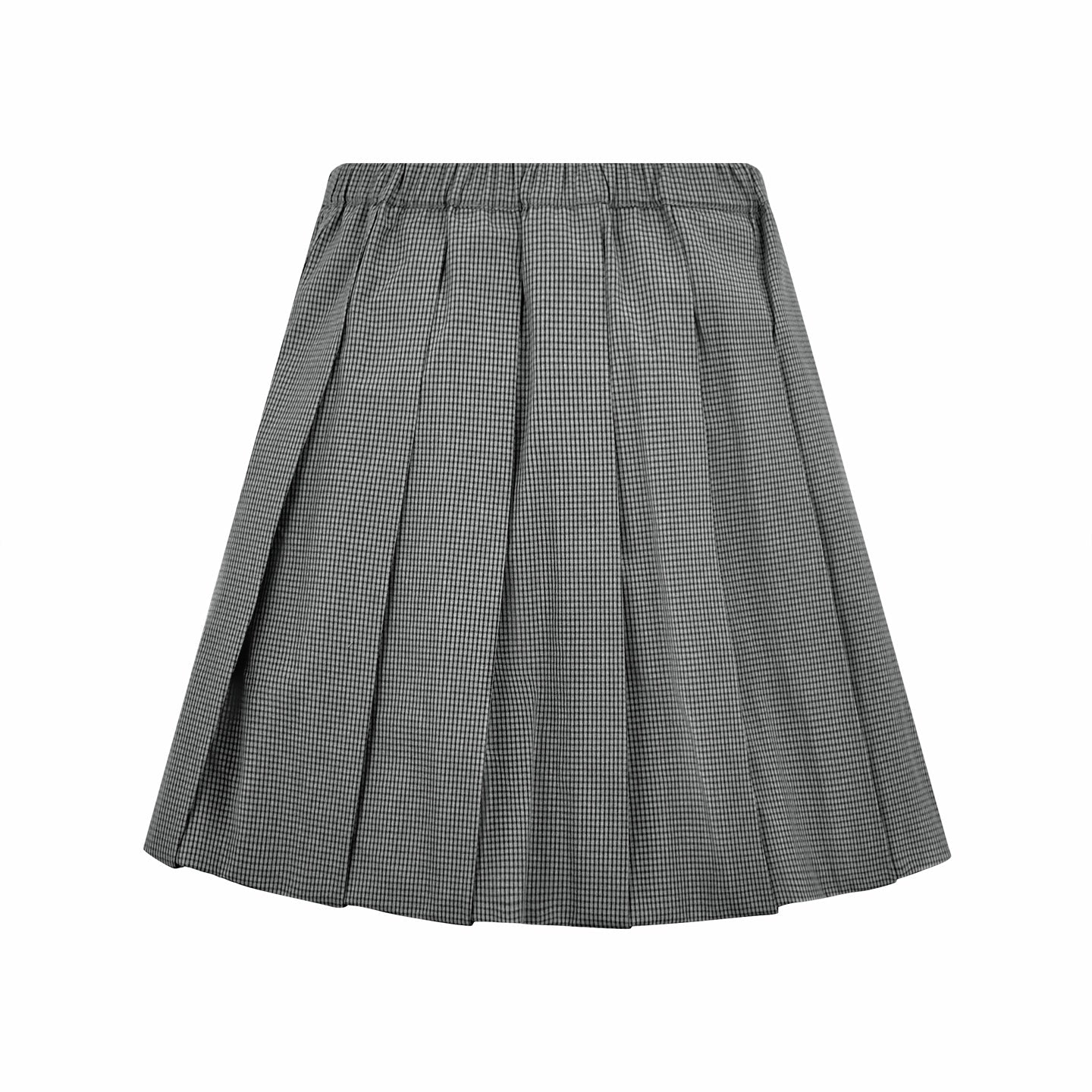 2026 Women's MM Logo Checkered Short Dress (FF767)