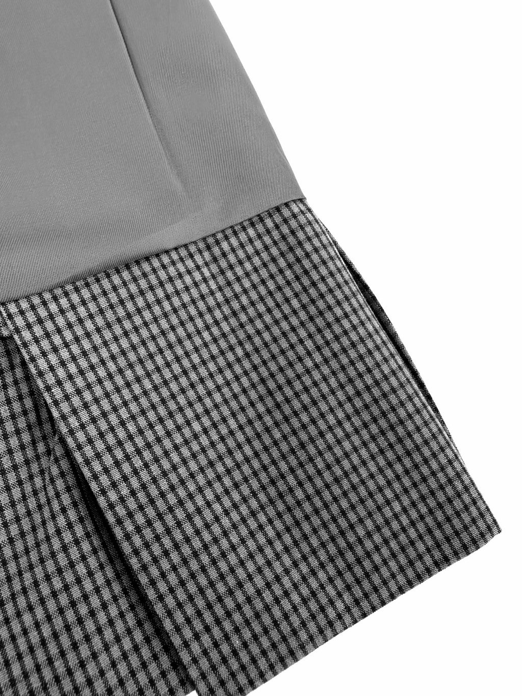 2026 Women's MM Logo Checkered Short Dress (FF767)