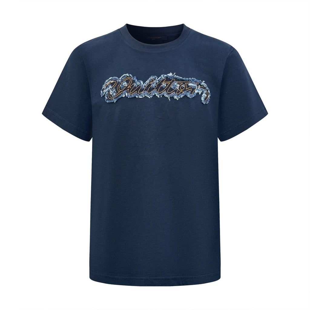 2026 New Model LY Logo Denim Short Sleeve (BB889-A20)