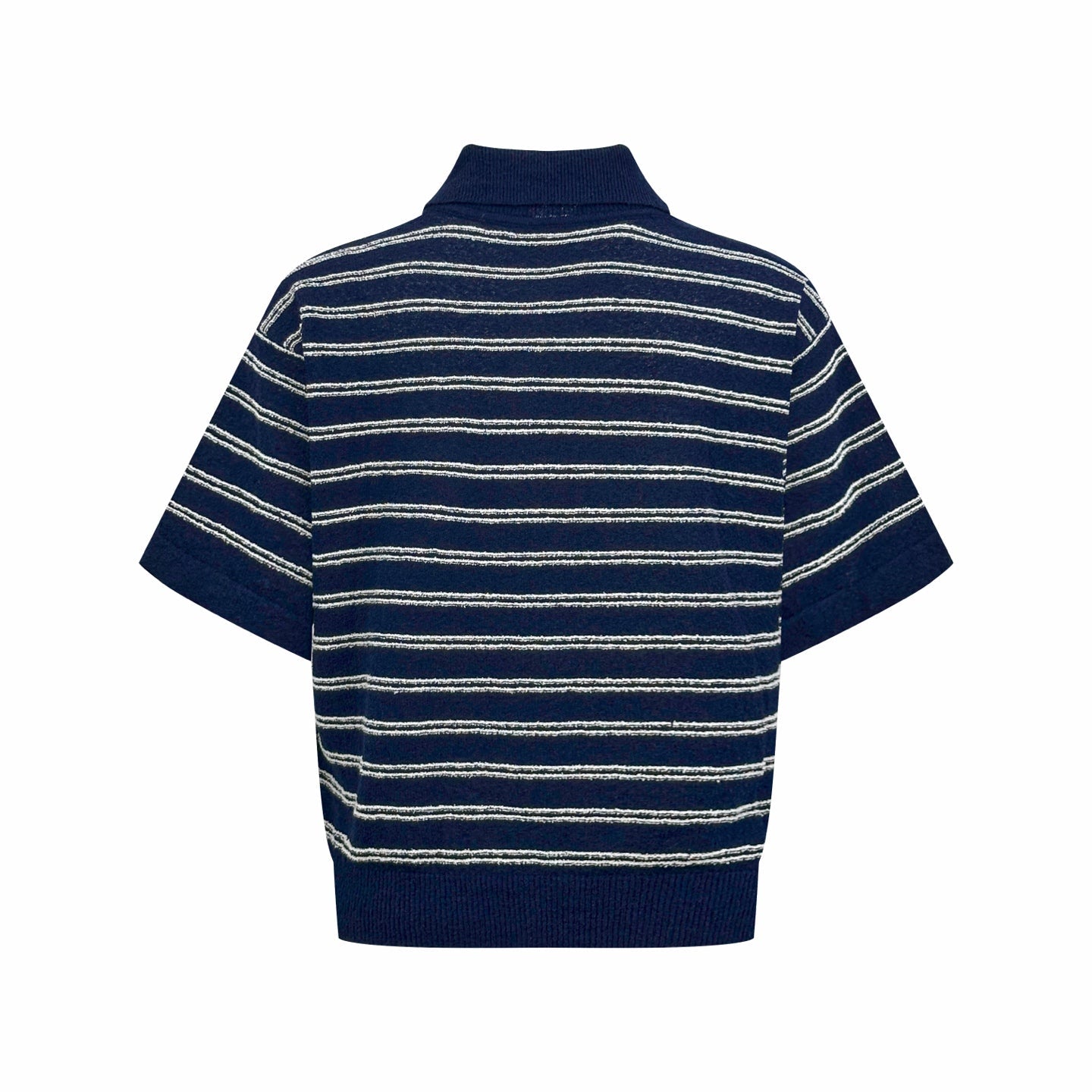 2026 Women's Mon Logo Polo Neck Knit Sweater (DD142)