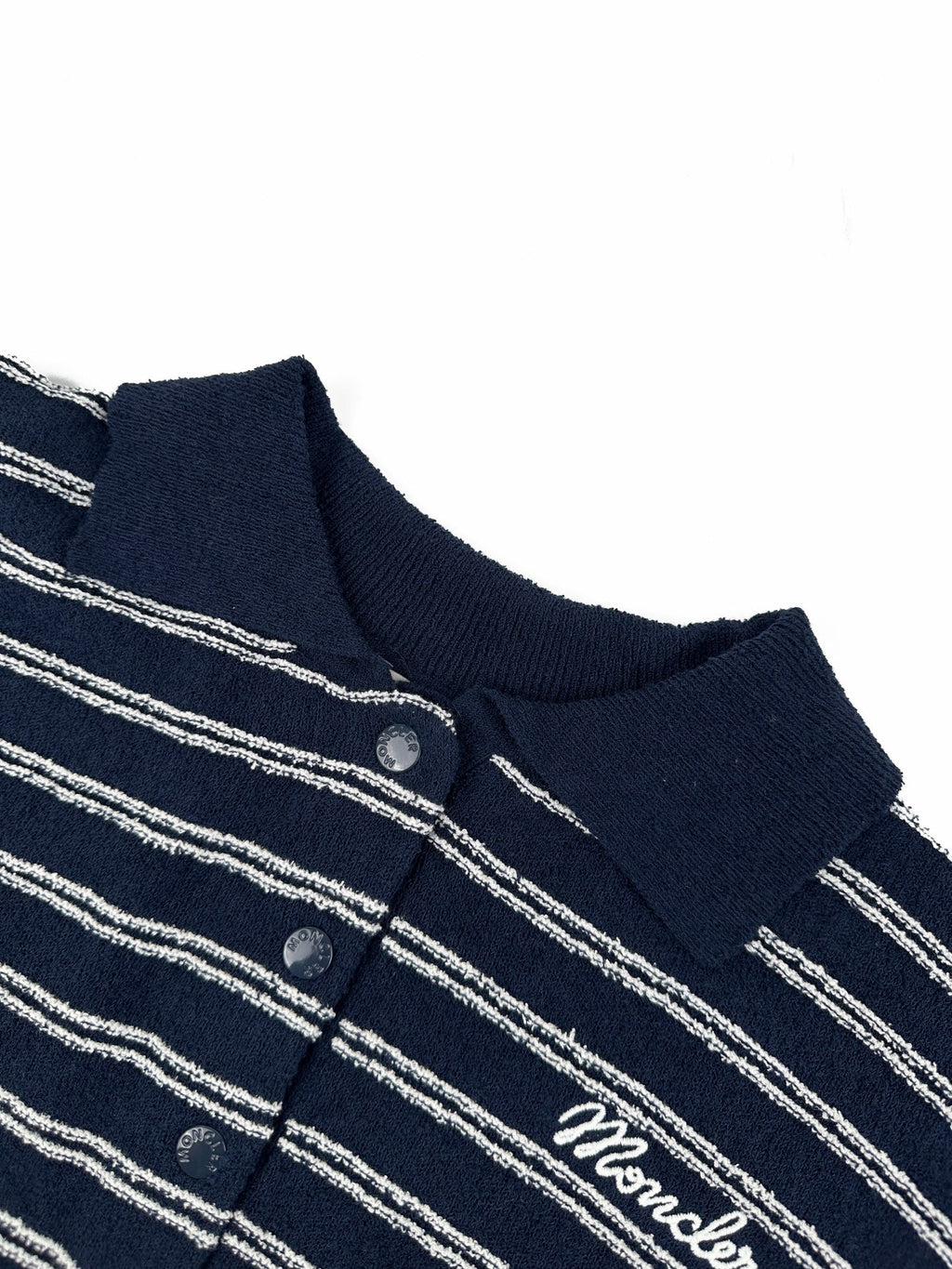 2026 Women's Mon Logo Polo Neck Knit Sweater (DD142)