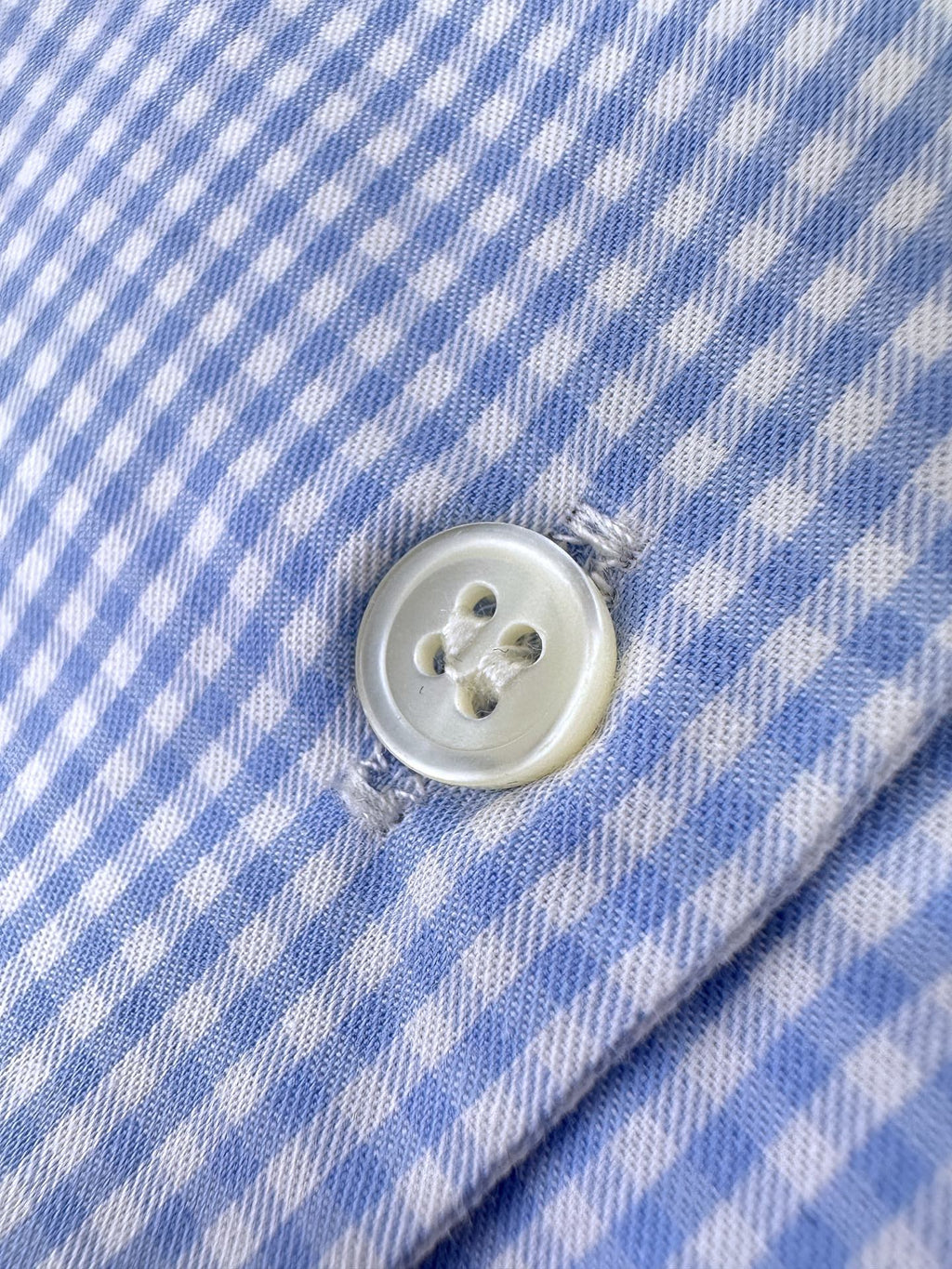 2026 Women's MM Logo Embroidered Checkered Shirt (FF773)