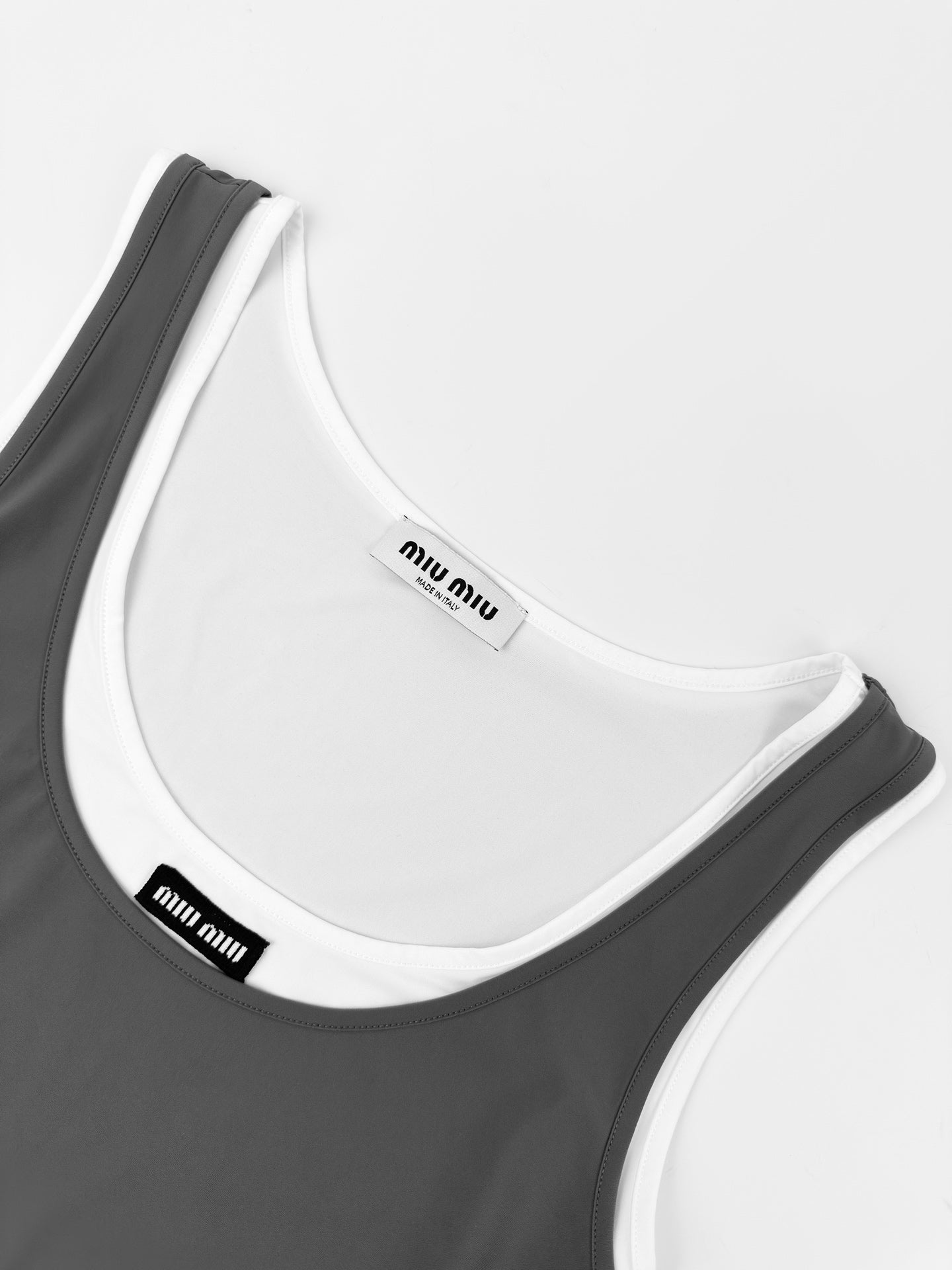 2026 Women's MM Logo Color-Contrasting Dress (FF778)