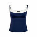 2026 Women's MM Logo Color-Contrasting Bra (FF777)