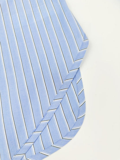 2026 Women's Way Embroidered Striped Laced Shirt (FF776)