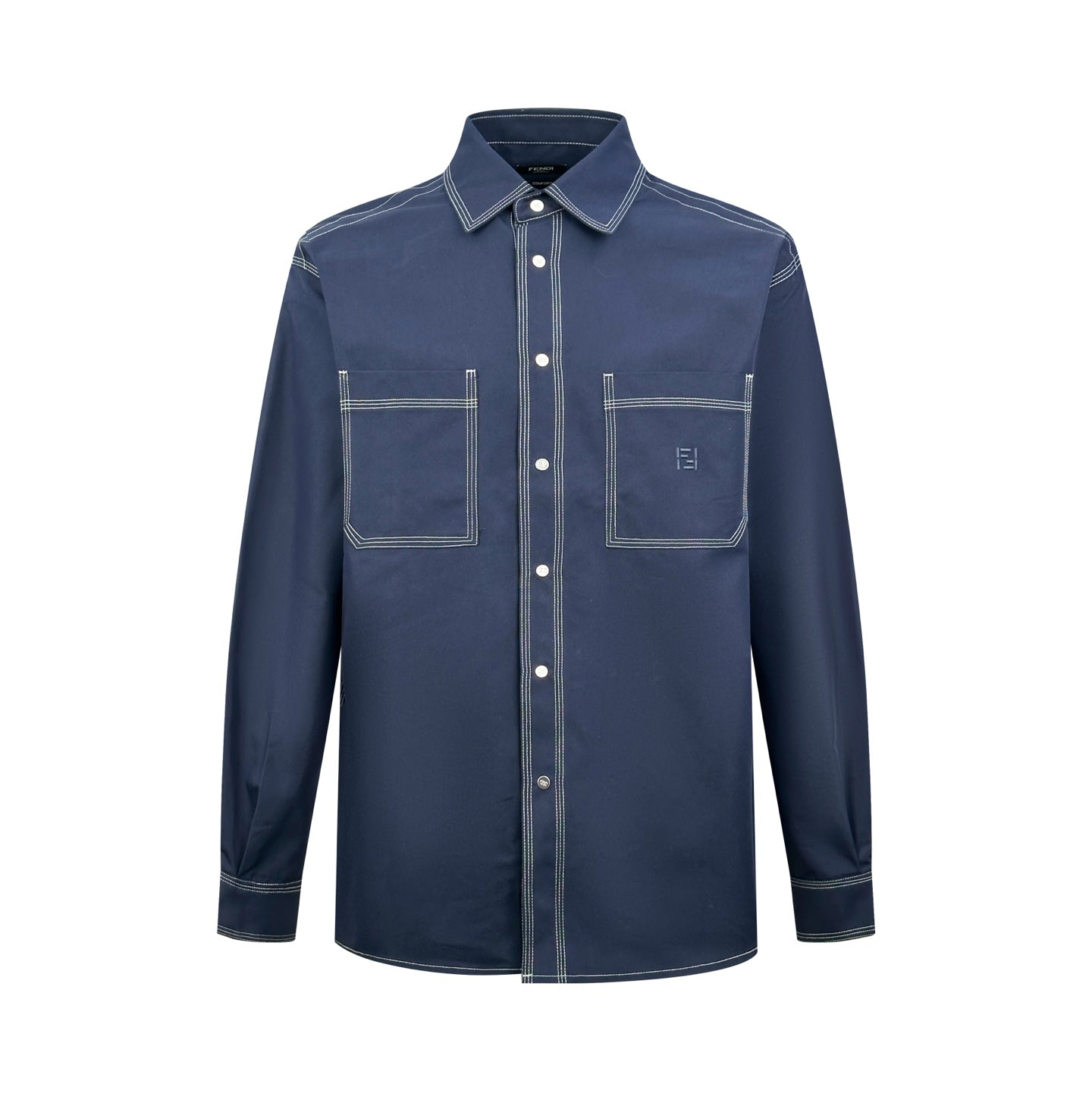 2026 New Model FF Embroidered Contrast Shirt (BB881-B35)