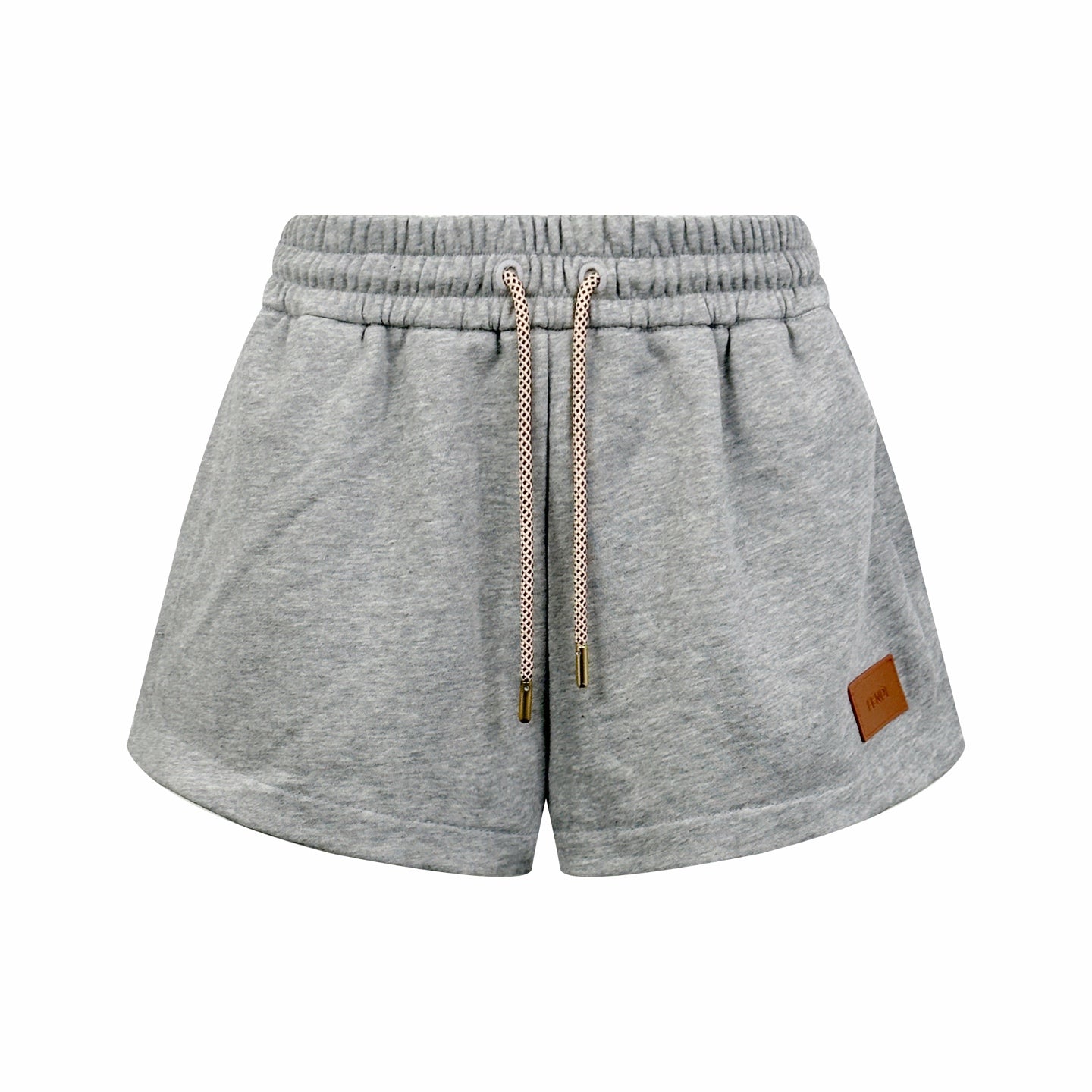 2026 Women's FF Leather Embroidered Shorts (EE445)
