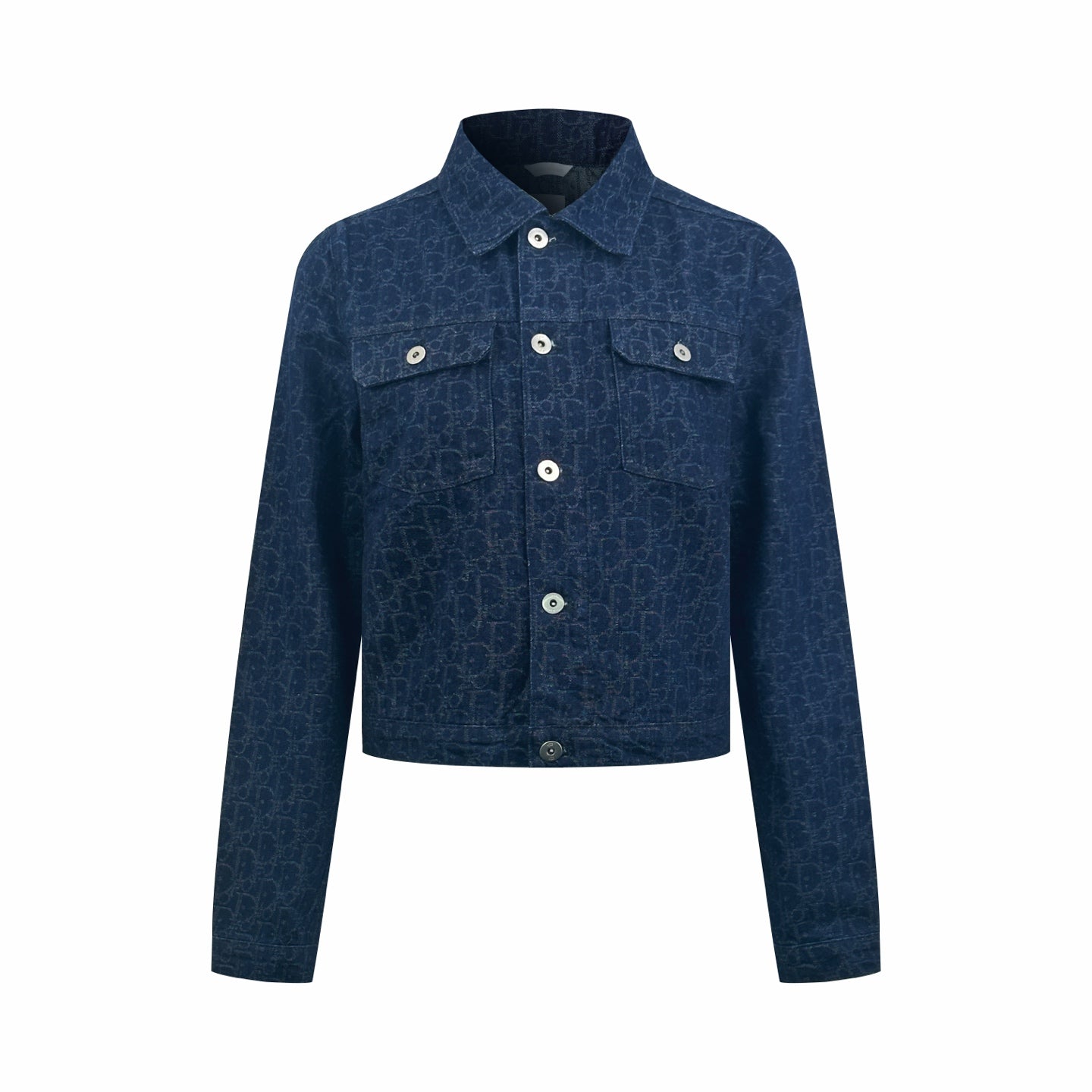 2026 Women's CD Full-Print Denim Jacket (DD140)