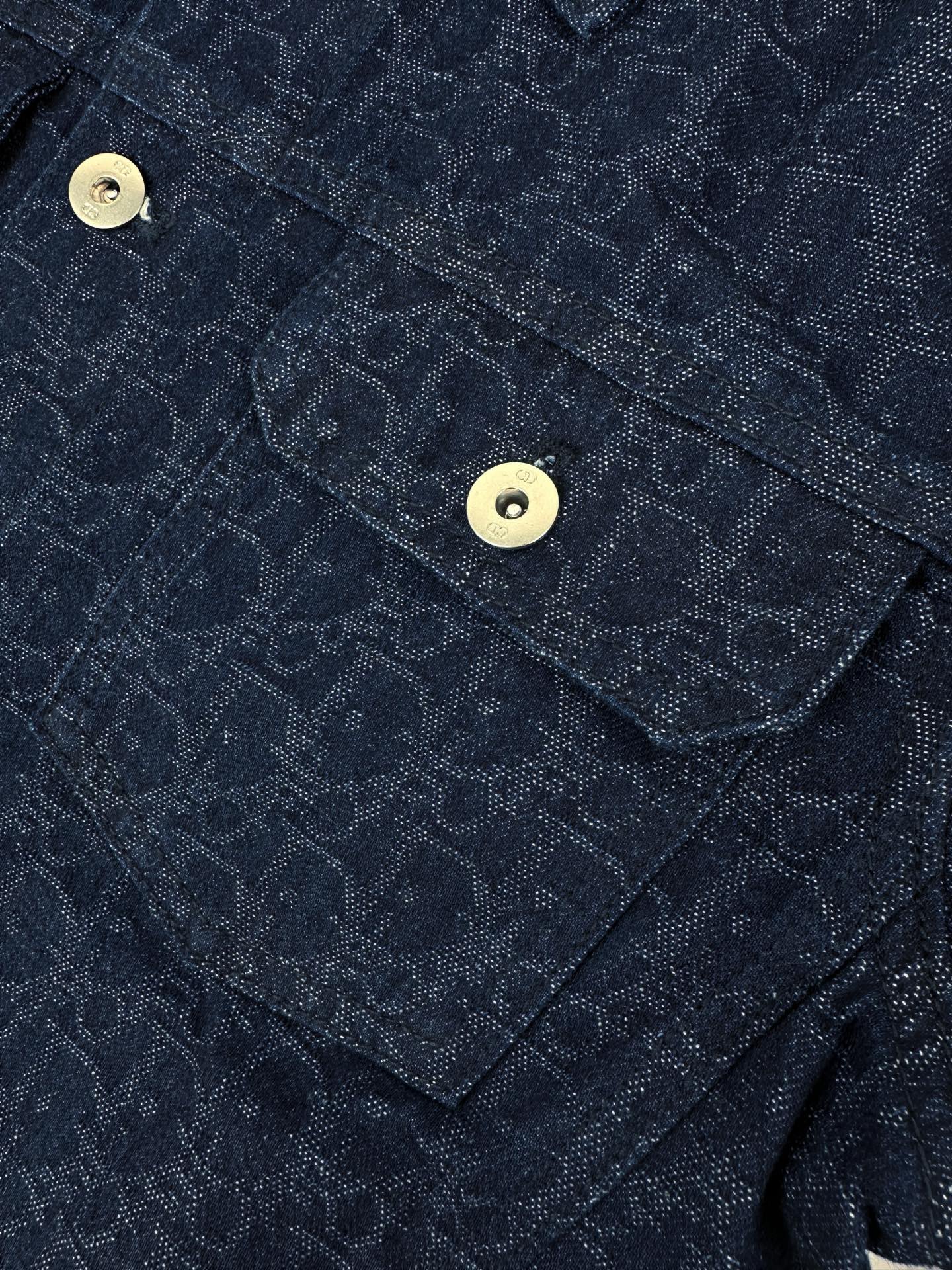 2026 Women's CD Full-Print Denim Jacket (DD140)