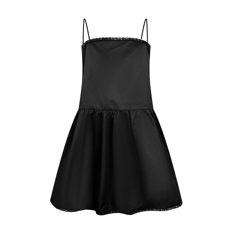 2026 Women's Triangle Brand Lace Strapless Dress (DD101)