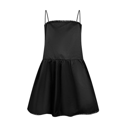 2026 Women's Triangle Brand Lace Strapless Dress (DD101)