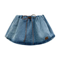 2026 Women's MM Logo Denim Short Skirt (EE432)