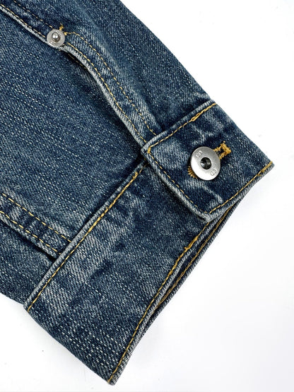 2026 New Style CD Embroidered Zipper Denim Jacket (BB865-B80)