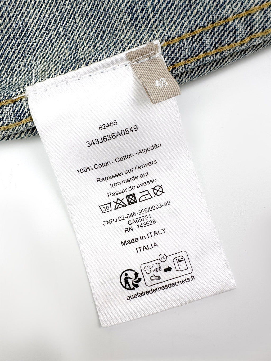 2026 New Style CD Embroidered Zipper Denim Jacket (BB865-B80)
