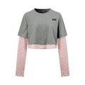 2026 Women's MM Logo Multi-color Long-Sleeved Shirt (FF803)