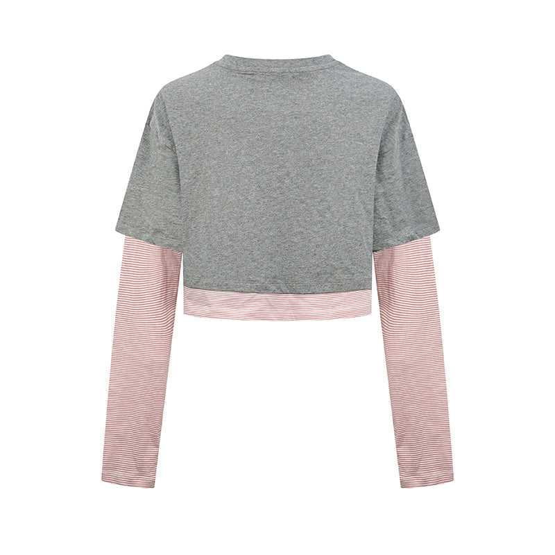 2026 Women's MM Logo Multi-color Long-Sleeved Shirt (FF803)
