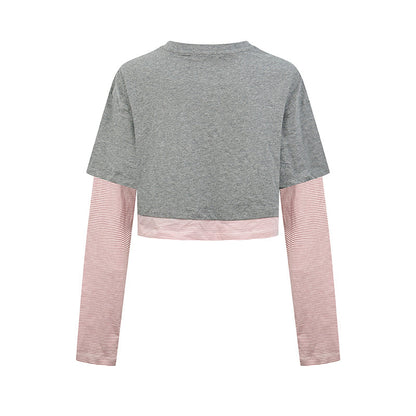 2026 Women's MM Logo Multi-color Long-Sleeved Shirt (FF803)