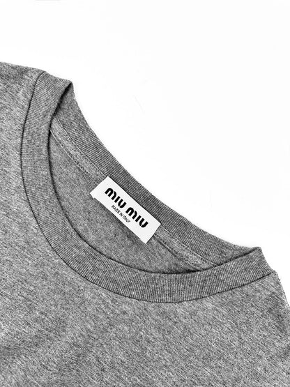 2026 Women's MM Logo Multi-color Long-Sleeved Shirt (FF803)