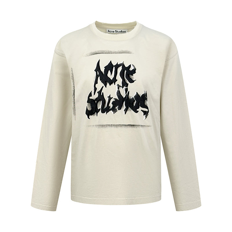 2026 New Model Acn Printed Weathered Long-Sleeved Shirt (BB904-A60)