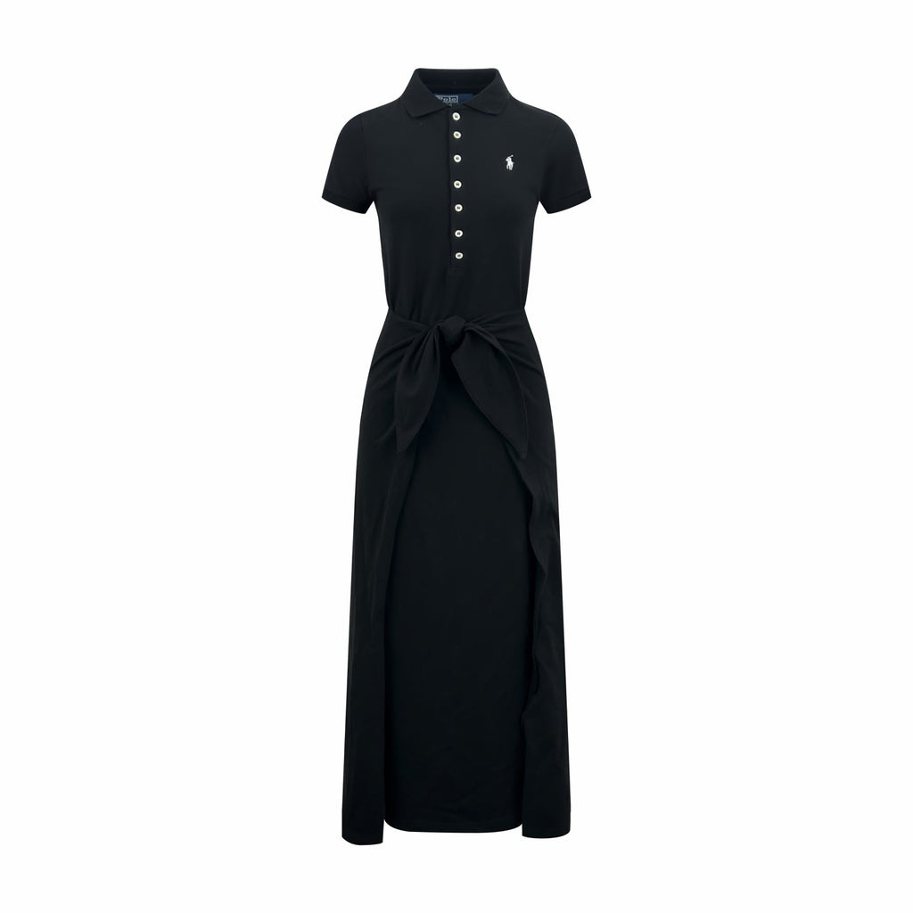2026 Women's RL Embroidered Polo Neck Dress (FF785)