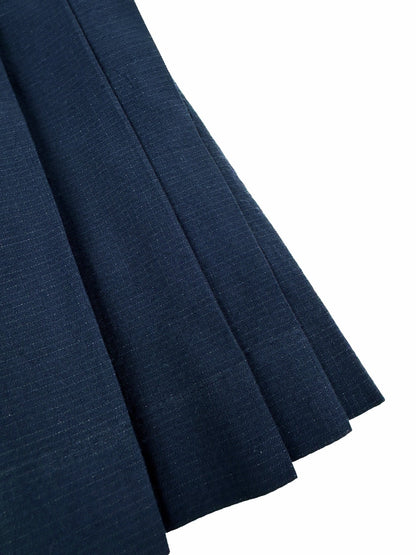 2026 Women's MM Logo Embroidered Pleated Skirt (FF775)