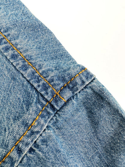 2026 New MM Embroidered Logo Denim Jacket (BB894-B65)