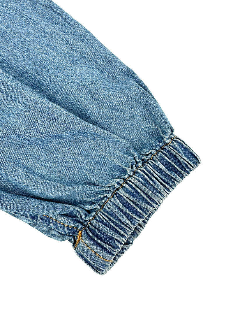 2026 New MM Embroidered Logo Denim Jacket (BB894-B65)