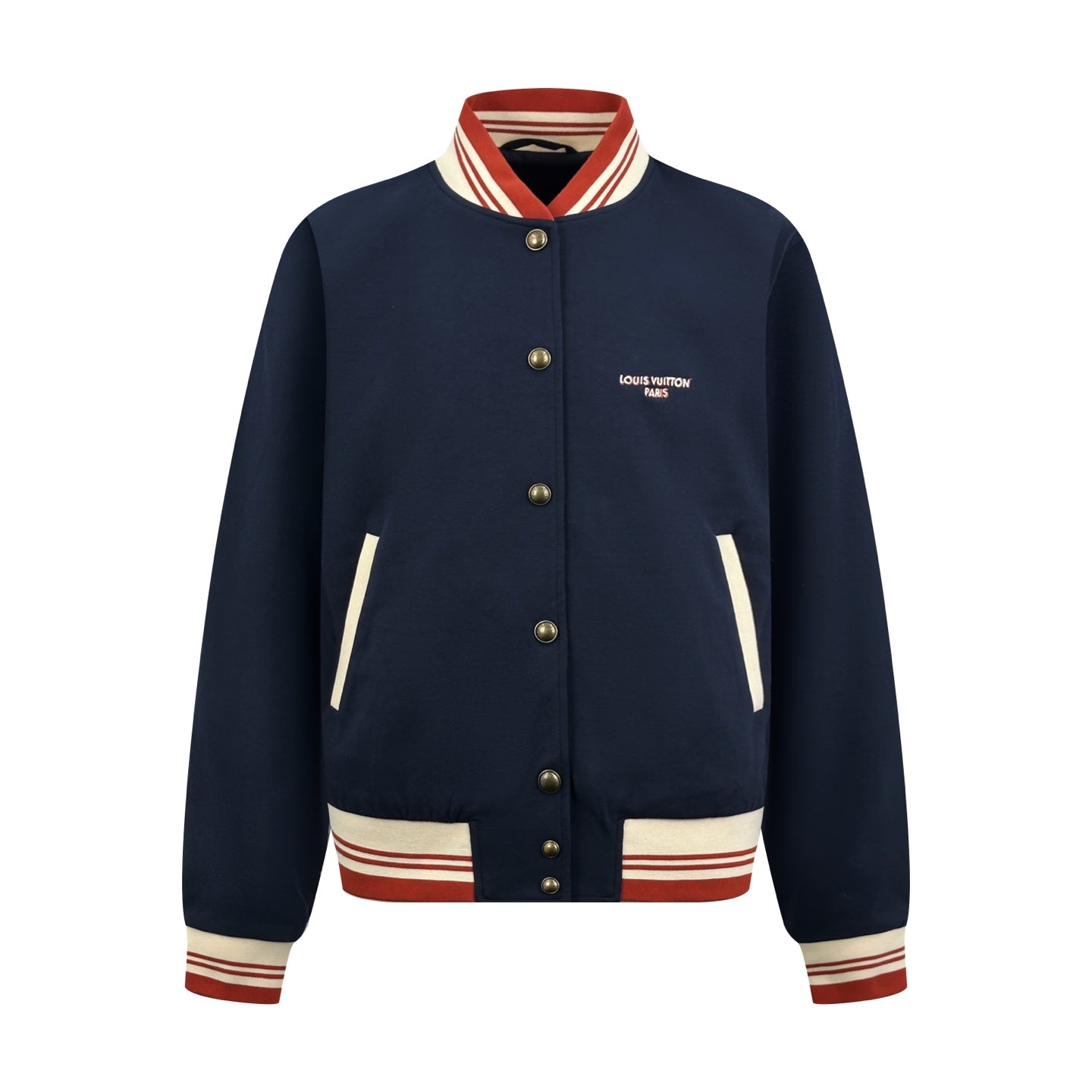 2026 New Model LY Embroidered Color-Contrasting Baseball Jacket (AA666-B60)